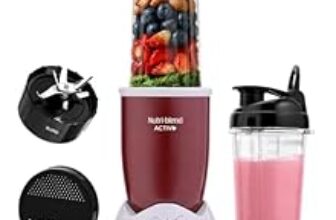 66.0% Off – Wonderchef Nutri-blend Activ Mixer Grinder Blender, Smoothie Maker, 500W 22000 RPM 100% Full Copper Motor, 2 Unbreakable Jars, SS Blades, 2 Year Warranty, Recipe book by Chef Sanjeev Kapoor, Red