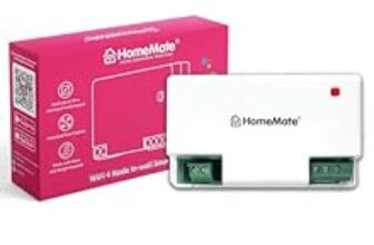 84.0% Off – HomeMate WiFi 4 Node Smart Switch | No Hub Required | Retro Fit with Manual Control | Home Automation | Works with Amazon Alexa, Google Assistant & Siri