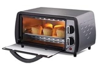 64.0% Off – Bajaj 1000T Oven Toaster Grill (10 liter Otg) | Temperature control | Stainless Steel Body With Transparent Glass Door | Black | 2 Year Warranty | 800 Watts