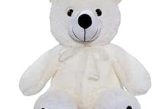 94.0% Off – FLEEVO Soft Teddy Bear 20 Inch (50 cm) – Adorable Huggable Plush Toy for Kids, Girls & Couples | Stuffed Animal Gift for Birthday, Valentine’s Day & Home Decor Cream Color