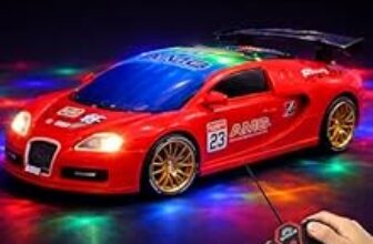 80.0% Off – Zivvy Big Rechargeable Remote Control Car Toys | LED Headlights, Spray Smoke,Up to 120 min Non-Stop Play Time, 150ft Remote Range, USB Charging, Anti-Skid Tyres, BIS Certified,Birthday Gift for Kids