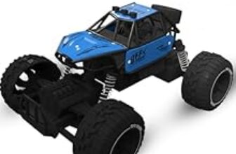 82.0% Off – Zivvy Blue RC Car Rock Crawler Remote Control Car with LED Headlight, Rechargeable Battery High Speed Off Road RC Car, Monster Truck Toy Car for Kids & Boys 7-14 Years | Remote Control Car Toy Gift