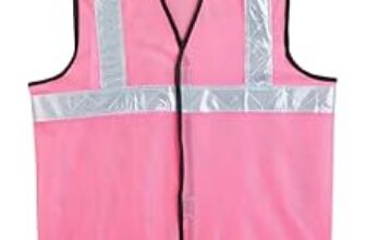 89.0% Off – Safety Jacket Reflective High Visibility use For Airport, Construction, Emergency, Landscaping, Paving,Traffic, Sanitation, Security Guard, Engineering jacket,60GSM Mesh, AK-605 (PACK OF 25)