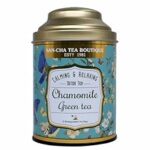 90.0% Off – Sancha Tea Boutique, Chamomile Green Tea, Stress Relief & Calming Herbal Tisane, Real Chamomile Flowers for Good Sleep, 25 Pyramid Bags