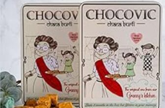 72.0% Off – Chocovic Roasted Chana Burfi 800 g Tin Box – Authentic Punjabi Sweet, Traditional Indian Mithai Made with Roasted Chana, Fresh & Delicious Dessert with No Added Preservatives