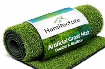 90.0% Off – Homitecture 25 MM High Density Artificial Grass Carpet Mat for Balcony Multipurpose Entryway Floor Doormat for Lawn Garden Terrace & Office (37 X 57 Cm, Pack of 1)