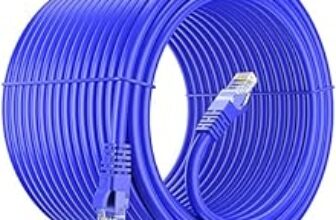 91.0% Off – Hexabyte Cat6 Ethernet Cable 1.5M (4.9FT) – High Speed 1Gbps LAN Cable, 550MHz UTP RJ45 Patch Cable – Internet Network Wire for Modem, Router, PC, Laptop, Switch (Grey)