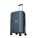 76.0% Off – Aristocrat Liberty Medium (Check-in) Polypropylene Hard Spinner Trolley Bag, 68Cm|Combination Lock|8 Wheels|3 Years International Warranty|Spanish Blue