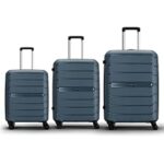 82.0% Off – Aristocrat Liberty Set of 3 (Cabin+Medium+Large) Trolley Bag, 58+68+78Cm | Combination Lock | 8 Wheels | 5 Years International Warranty | Spanish Blue