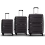 82.0% Off – Aristocrat Liberty Set of 3 (Cabin+Medium+Large) Trolley Bag, 58+68+78Cm | Combination Lock | 8 Wheels | 3 Years International Warranty | New Saddle Brown