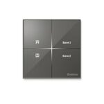 77.0% Off – Havells Crabtree iSense Smart Monoblock Touch Panel with 1 Curtain Controller & 2 Scene(Grey) I Compatible with 2M Gang Box I Mesh connectivity I Compatible with Alexa, Google Home