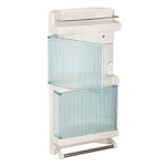 91.0% Off – Morris King Corner Cabinet Shelf – White Bathroom Corner Shelf Corner Shelf for Bathroom Bathroom Corner Rack Bathroom Corner Cabinet