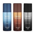 75.0% Off – Skinn By Titan | Gift Pack Of Country Road, Mediterranean Grove & Forest Rouge (150 ml x 3) | Perfume For Man| Gift Set For Men |Long Lasting Smell Deoderant |Dermatologically Approved | Everyday Body Spray