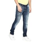 81.0% Off – Spykar Men’s Kano Slim Fit Mid-Rise Jeans (Ankle Length)