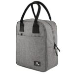 86.0% Off – URBANFIX Insulated Lunch/Tiffin/Travel/Storage Bag | Leakproof Keeps Hot and Cold | Unisex Lunch Box Bag for Kids, Office, Picnic, School (Grey)