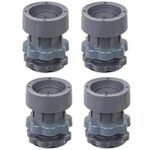 86.0% Off – Crasts Washing Machine Vibration Pads – Adjustable Dryer Shock & Noise Cancelling Pads, Anti Vibration Pads for Washing Machine Support, Height Adjustment Feet for Refrigerators, (4 Pcs Set)