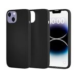 92.0% Off – amazon basics Liquid Silicone Case for iPhone 14| Shockproof, with Drop and Camera Protection | Soft Microfiber Lining Inside| Silicone Cover for iPhone 14 – Black