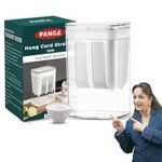 85.0% Drop – PANCA Hung Curd Strainer Box | Curd Maker and Greek Yogurt Maker – 1100ml Fine Mesh Strainer with Lid | Multifunctional Yoghurt Filter (White)
