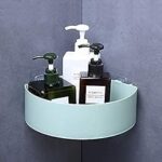 70.0% Off – ARTO ABS Heavy Plastic Multipurpose Kitchen Bathroom Wall Holder Storage Rack Corner Shelf with Magic Strong Sticker Pair
