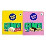 83.0% Off – Yogabar Crunch Bars Variety Pack | Dark Chocolate and Mixed Berry | 10g Protein Bars | No Added Sugar | Crunchy Whey Protein Bars for Gym, Workout & Healthy Snacking | Pack of 24 bars (12 x 2)