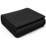 92.0% Off – HOMEKART Premium Acrylic-Wool Single Bed Blanket – Ultra Warm Winter Blanket for Home & Travel | Soft, Heavyweight, Durable & Fade Resistant (Black, 150 x 220 cm, Weight – 1 Kg) Pack of 3