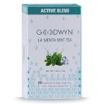 90.0% Drop – Goodwyn Peppermint (20 Tea Bags) | Caffeine-Free Herbal Tea | Real Peppermint Leaves | Non-Bitter | Refreshing & Relaxing | Aids Digestion | Plastic-Free