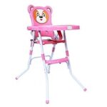 73.0% Off – 1st Step 2 in 1 Convertible High Chair Cum Booster Seat (Pink)