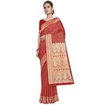 71.0% Off – Glory Sarees Women’s Banarasi Silk Saree With Blouse Piece (Luxury127_Parent)