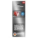 45.0% Off – Bosch 303L, 3 Star, MaxFlex Convert Frost Free Triple Door Refrigerator | 8-in-1 Convertible Storage Modes | 57L Extra Convertible Zone | Cool Extend up to 18 hours (CMC33K03NI, Sparkly Steel)