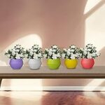 91.0% Off – TrustBasket Adam Self Watering Pot (Set of 5)| Window Plant Pot for Home Decor
