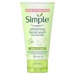 95.0% Drop – Simple Kind To Skin Refreshing Facial Wash Gel, 50ml