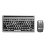 72.0% Off – Amazon Basics Wireless Keyboard and Mouse Set with Bluetooth multiconnect, 2.4GHz Receiver,1600 DPI, Smartphone/Tablet Holder, Built in Rechargeable Battery