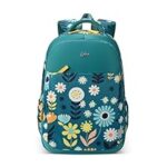 80.0% Off – Gear Poppy 19″/24L Large Water Resistant School Bag/Casual Backpack/Daypack/Laptop Bag for Boys/Girls (Green – Blue)