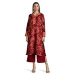 90.0% Off – RIVER by Narendra Kumar Premium Designer Women’s Paisley Print Kurta Kurti