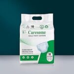 82.0% Off – Caresome Adult Diapers Pants Style – with Odour Lock, Unisex, Leakproof, Elastic Waist and Anti-Bacterial Absorbent Core – Waist Size 75cm – 140cm – 10 Count – XL