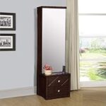 69.0% Off – HomeTown Starlight Engineered Wood Dressing Table in Walnut Colour