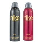 70.0% Off – Nike Unisex Oud + Rose Deodorant Spray For Woman- Pack Of 2 (200Ml Each)