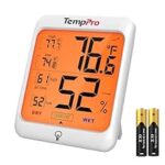 72.0% Off – ThermoPro TP53 Hygrometer Humidity Gauge Indicator Digital Indoor Thermometer Room Temperature and Humidity Monitor with Touch Backlight