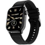 93.0% Off – Fire-Boltt Rise Force Smart Watch 1.85” Display, Nylon–Fluoroelastomer Hybrid Strap, Rotating Crown, Bluetooth Calling, Dual Button Control, Metal Body Smartwatch for Men and Women Midnight Black