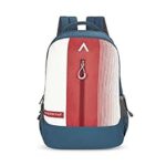 78.0% Off – Aristocrat Apex Casual 4 Compartment Backpack 34L With Rain Cover, With Quick Access Front Pocket, Bottle Holder with Loop & Stationery Pouch | Red | Apex