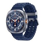 42.0% Off – Samsung Galaxy Watch Ultra 2025 (47mm, LTE, Titanium Blue)| Upto 100h Battery| 3nm Processor| Dual GPS| Quick Button/Siren| Sapphire Glass| 10ATM and IP68| BP and ECG Monitor| Energy Score and Ages