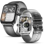 95.0% Off – Fire-Boltt Ninja Phantom Smart Watch 1.83” Display, Transparent Clear Body Design, Bluetooth Calling, 120+ Sports Modes, Voice Assistant, AI Outfit Watch Face Smartwatch for Men & Women Black Smoke