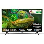 59.0% Off – NU 108 cm (43 Inches) New 2025 Borderless Series 4K QLED Smart Google TV LED43QUGNX