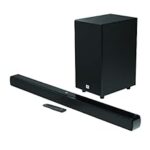 69.0% Off – JBL Cinema SB190 Deep Bass, Dolby Atmos Soundbar with Wireless Subwoofer for Extra Deep Bass, 2.1 Channel with Remote, Sound Mode for Voice Clarity, HDMI eARC, Bluetooth & Optical Connectivity (380W)