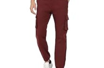 85.0% Off – Campus Sutra Men Mid Rise Cargo Pants