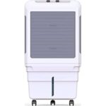 56.0% Off – Bajaj DMH 85X 85L Desert Air Cooler | High Air Delivery with Turbo Fan Technology | 3-Side Honeycomb Cooling & 4-Way Swing | Inverter Compatible | 1 Year Warranty【White】