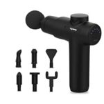 77.0% Off – Lifelong LLGM109 Percussion Massage Gun for Pain Relief, Deep Tissue, 6 Speeds & 7 Massage Heads, Cordless, Quiet Operation for Neck, Shoulders, Back, Arms, Legs & Feet (Black)