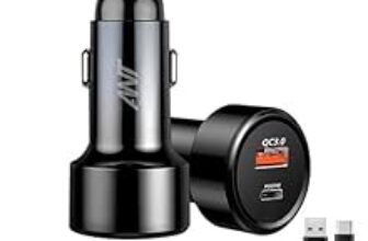 90.0% Off – Ant Trigger 10 Dual USB Car Charger 48W, PD 3.0 & Quick Charge Fast Charging Car Adapter with 2 USB Ports for Smartphones Tablets Laptops Smartwatch
