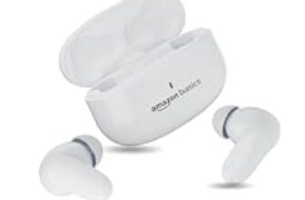 87.0% Off – amazon basics TWS in-Ear Earbuds (P80) with Fast Charging up to 80 Hours of Playtime | Dual 12mm Driver | IPX4 Water-Resistance | Bluetooth 5.3 | Quad Mic with ENC | Touch Control (White)