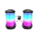 76.0% Off – HP Multimedia Speaker DHS-5100, High Power Speaker with Pure and Pleasant Sound Quality; RGB Light Effect; USB Powered; Bluetooth® 5 connectivity Support; Dual Speaker Design